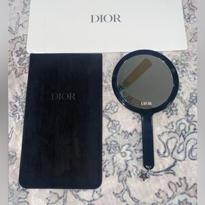 Dior Black Mirror and Case Set